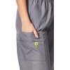 WINK WonderWORK Women’s Pull-On Cargo Scrub Pant(Pewter)