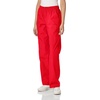 WINK WonderWORK Women’s Pull-On Cargo Scrub Pant(Red)