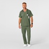 Wink W123 Men’s Flat Front Cargo Scrub Pant(Olive)