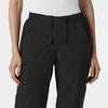 Wink W123 Women’s Cargo Utility Scrub Pant(Black)