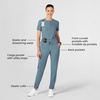 WonderWink Women’s Women’s Jogger Scrub Pant(Elemental Blue)