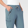 WonderWink Women’s Women’s Jogger Scrub Pant(Elemental Blue)
