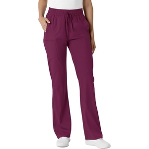WINK Boundless Women’s Bootcut Scrub Pant(Wine)