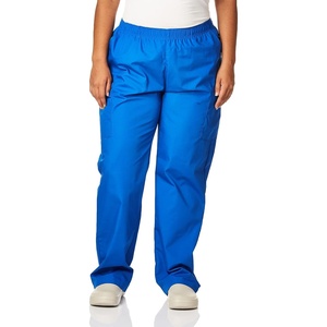 WINK WonderWORK Women’s Pull-On Cargo Scrub Pant(Royal)