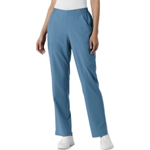 Wink W123 Women’s Cargo Utility Scrub Pant(Pacific Blue)