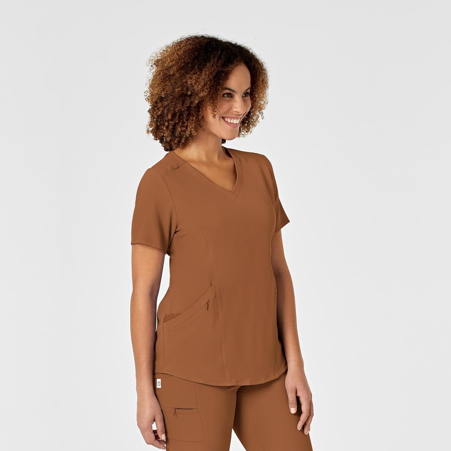 image:imageWINK Renew Womens VNeck Scrub TopChai