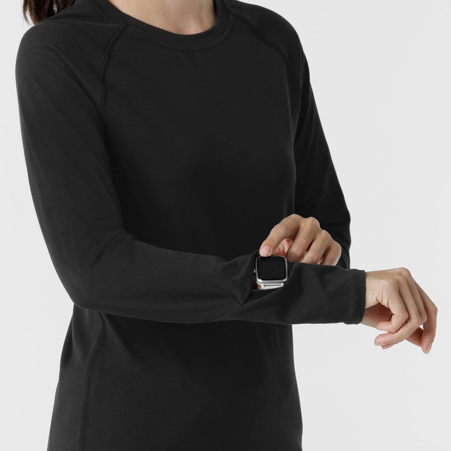 image:imageWink Layers Womens Watch Window Underscrub TopBlack