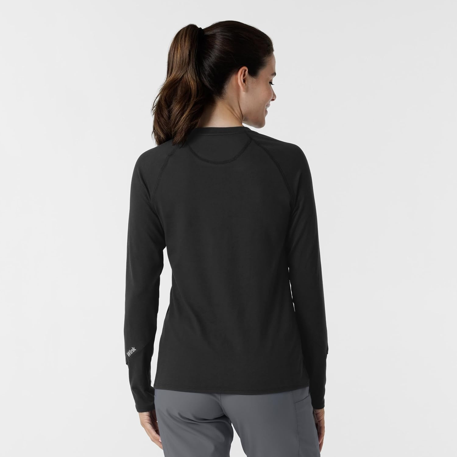 image:imageWink Layers Womens Watch Window Underscrub TopBlack