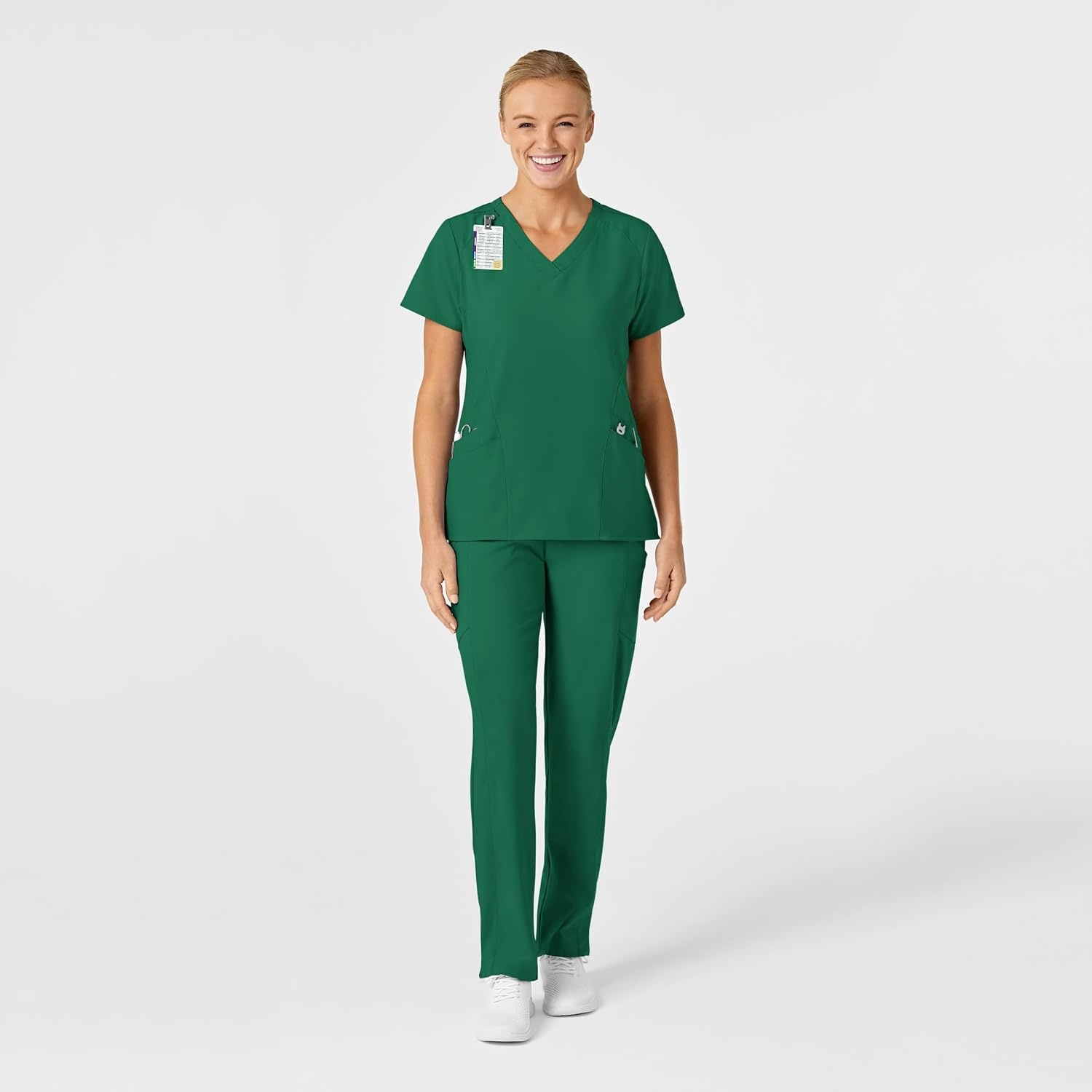 image:imageWomens Flex Back Stylized VNeck TopHunter