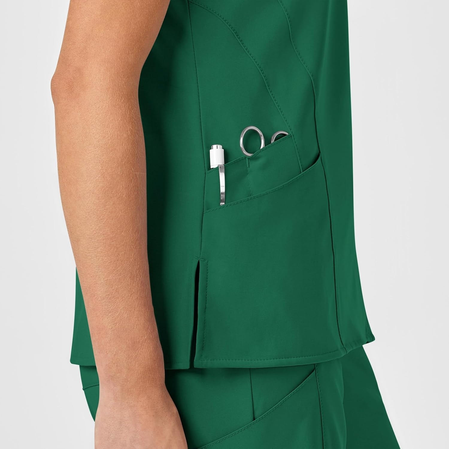 image:imageWomens Flex Back Stylized VNeck TopHunter