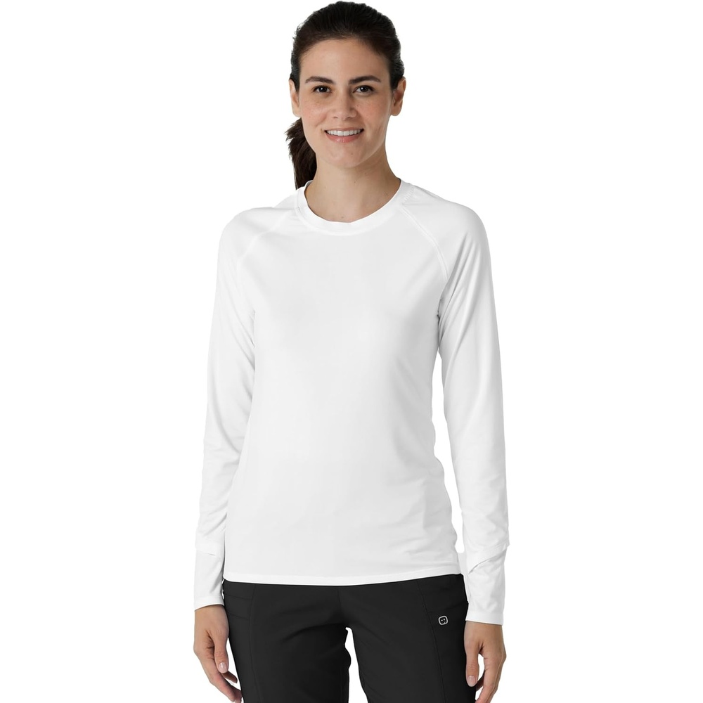 image:imageWink Layers Womens Watch Window Underscrub TopWhite