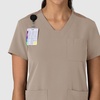 WINK Renew Women’s V-Neck Scrub Top(Haze)