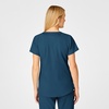 Women’s Flex Back Stylized V-Neck Top(Caribbean)