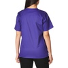 WonderWORK Wink Scrubs for Women, Vneck Scrub Tops(Grape)