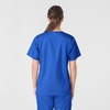 WonderWORK Wink Scrubs for Women, Vneck Scrub Tops(Royal)