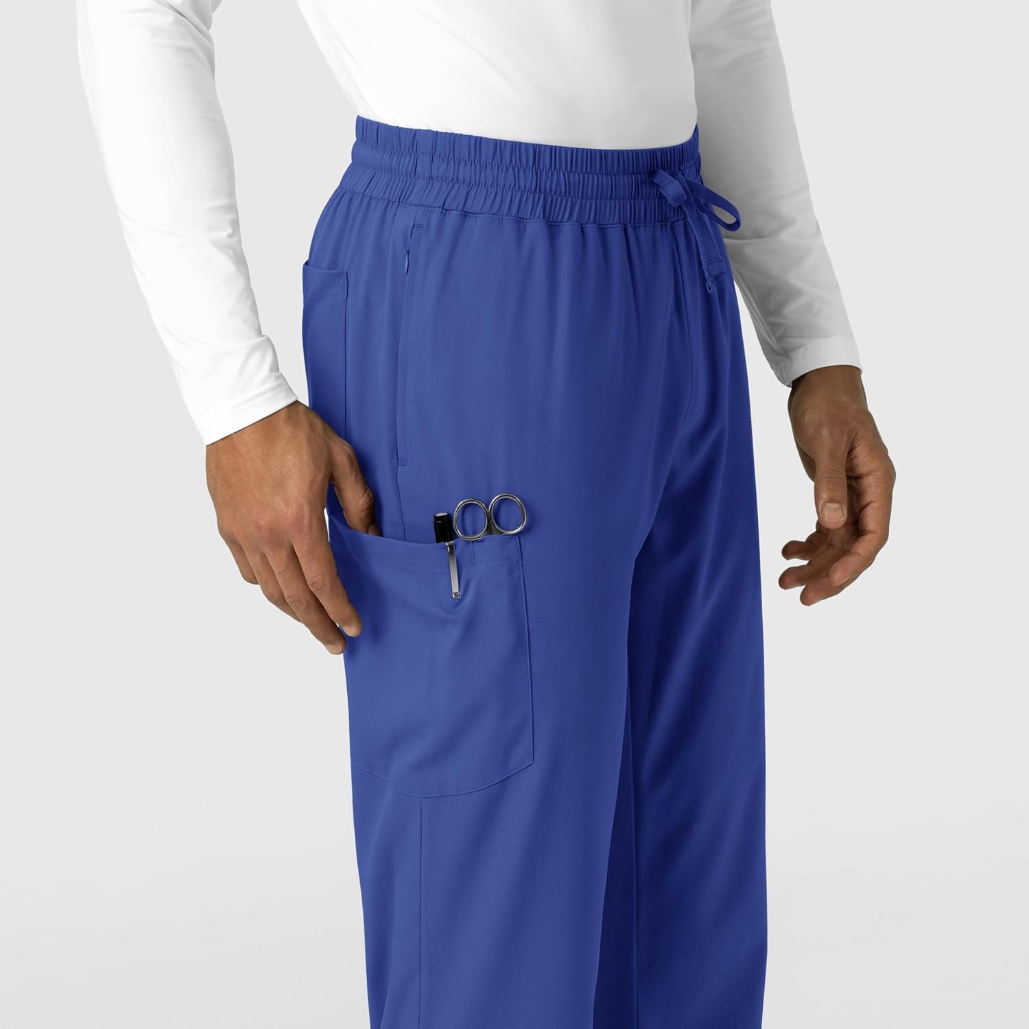 image:imageWink Boundless Mens Straight Leg Scrub PantGalaxy Blue
