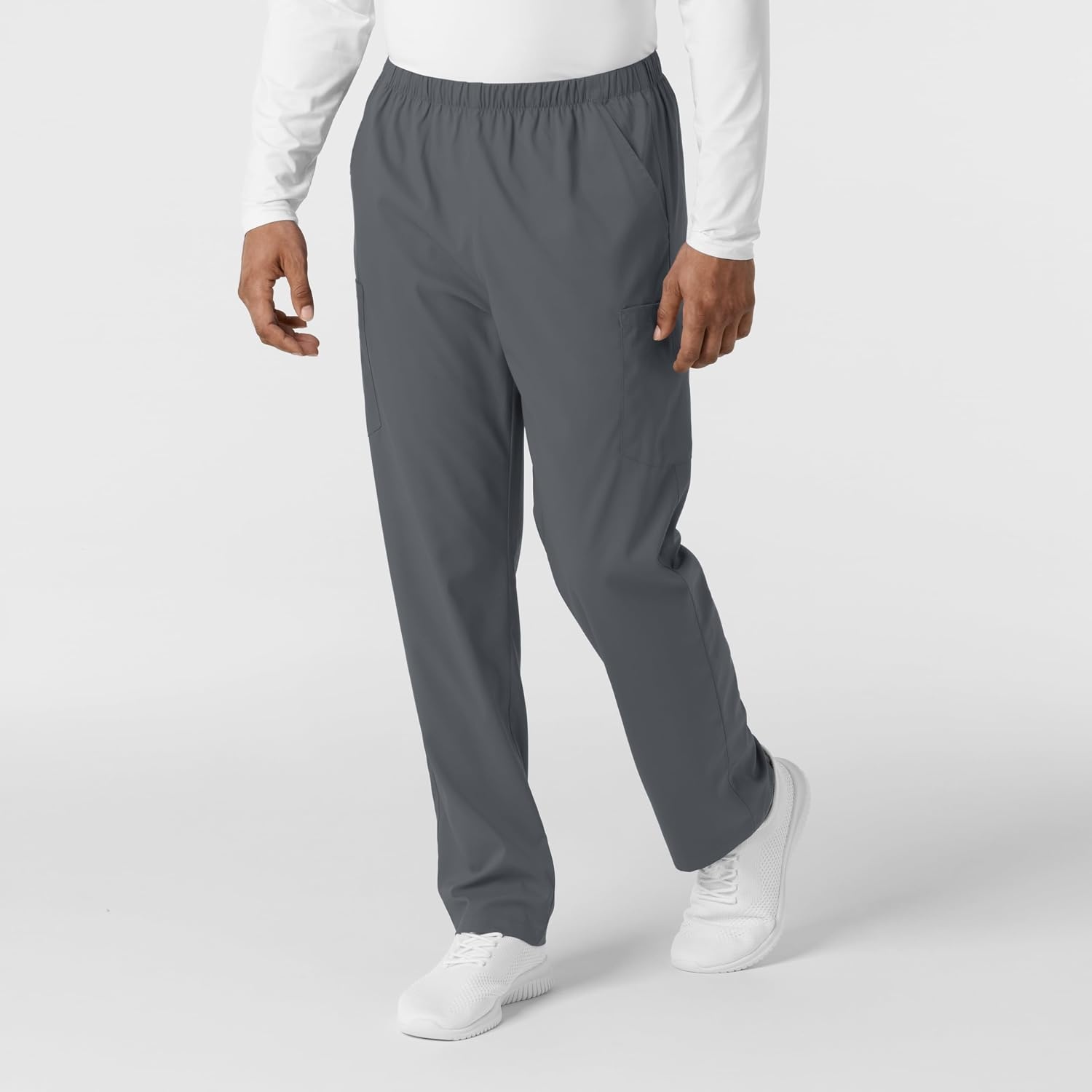 image:imageWonderWink Unisex Adult Scrub PantPewter