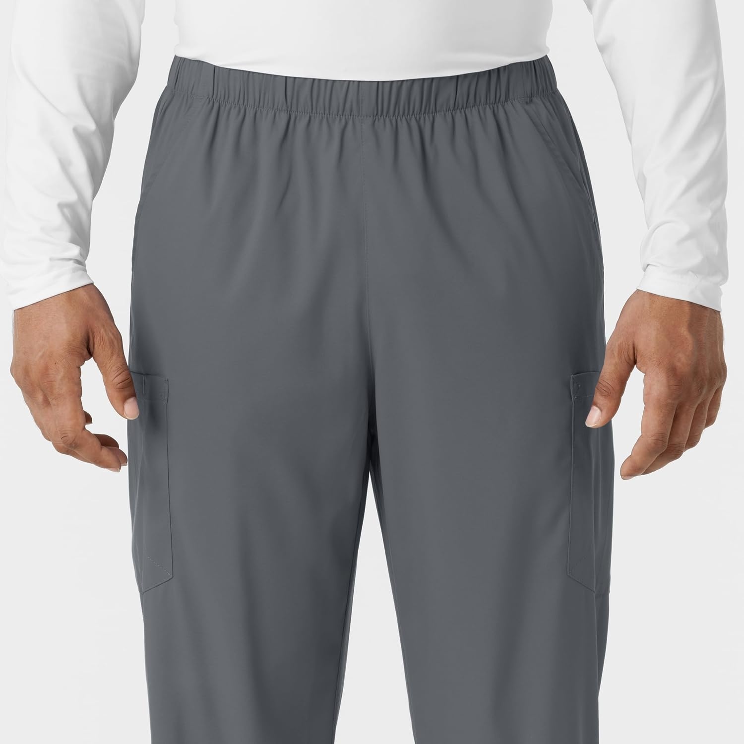 image:imageWonderWink Unisex Adult Scrub PantPewter
