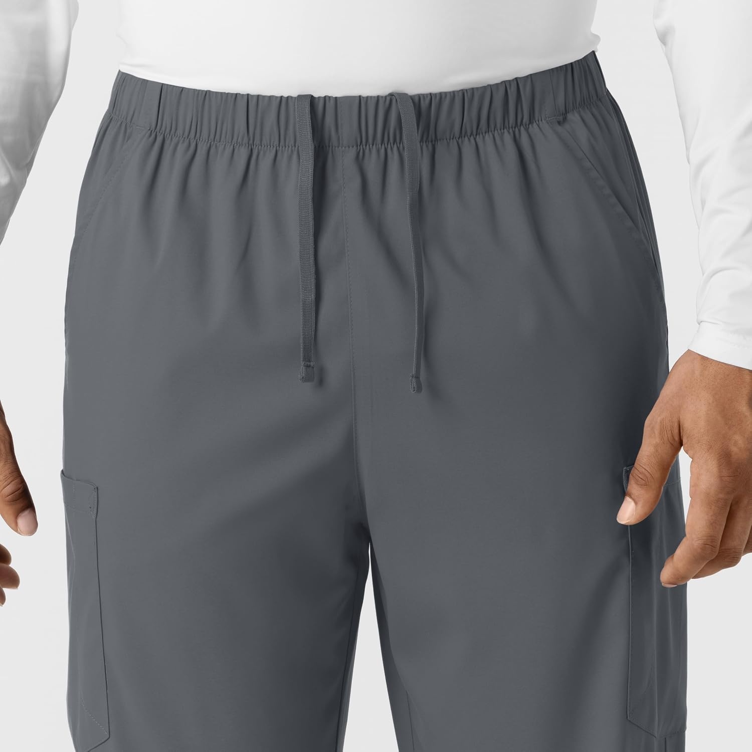 image:imageWonderWink Unisex Adult Scrub PantPewter
