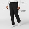 WonderWink Unisex Adult Scrub Pant(Black)