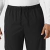 WonderWink Unisex Adult Scrub Pant(Black)