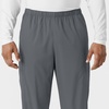 WonderWink Unisex Adult Scrub Pant(Pewter)