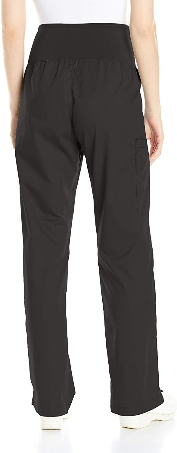 image:imageWink WonderWORK Maternity Cargo Scrub PantBlack