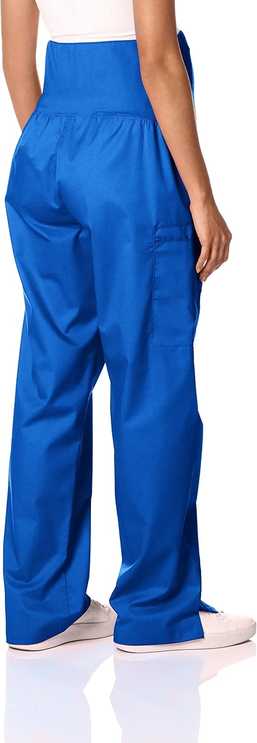 image:imageWink WonderWORK Maternity Cargo Scrub PantRoyal