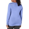 WINK Layers Women’s Long Sleeve Silky Tee(Ceil Blue)
