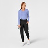 WINK Layers Women’s Long Sleeve Silky Tee(Ceil Blue)