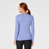 WINK Layers Women’s Long Sleeve Silky Tee(Ceil Blue)