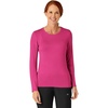 WINK Layers Women’s Long Sleeve Silky Tee(Hot Pink)