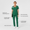 WINK Renew Women’s High Waist Slim Leg Scrub Pant(Hunter)