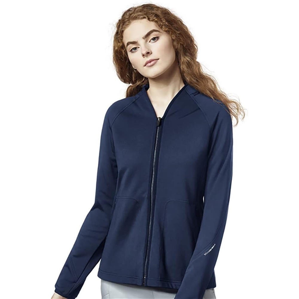 image:imageWINK Layers Womens Fleece Full Zip JacketNavy
