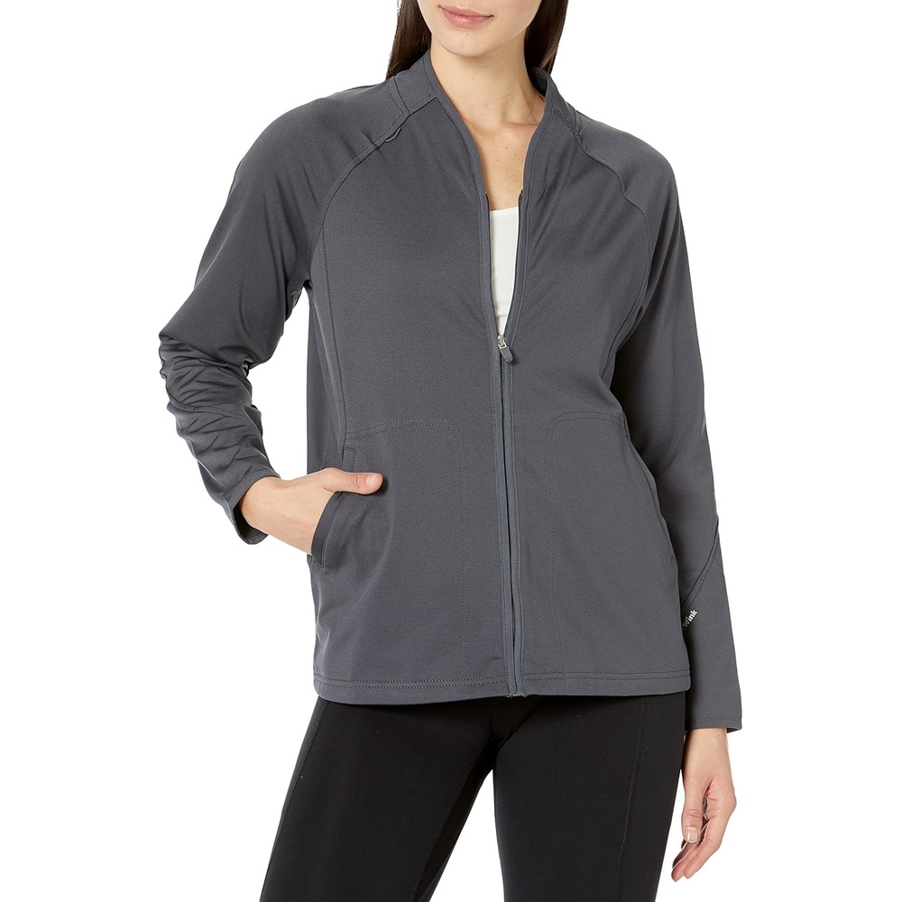 image:imageWINK Layers Womens Fleece Full Zip JacketPewter