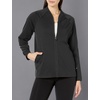 WINK Layers Women’s Fleece Full Zip Jacket(Black)