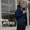 WINK Layers Women’s Fleece Full Zip Jacket(Black)